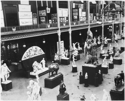 Belgian Fine Arts at the Universal Exhibition, Paris, 1889 by French Photographer